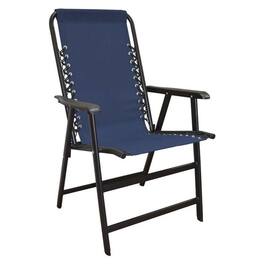 Caravan Canopy - Suspension Portable Folding Sports Chair with Bungee System - Blue