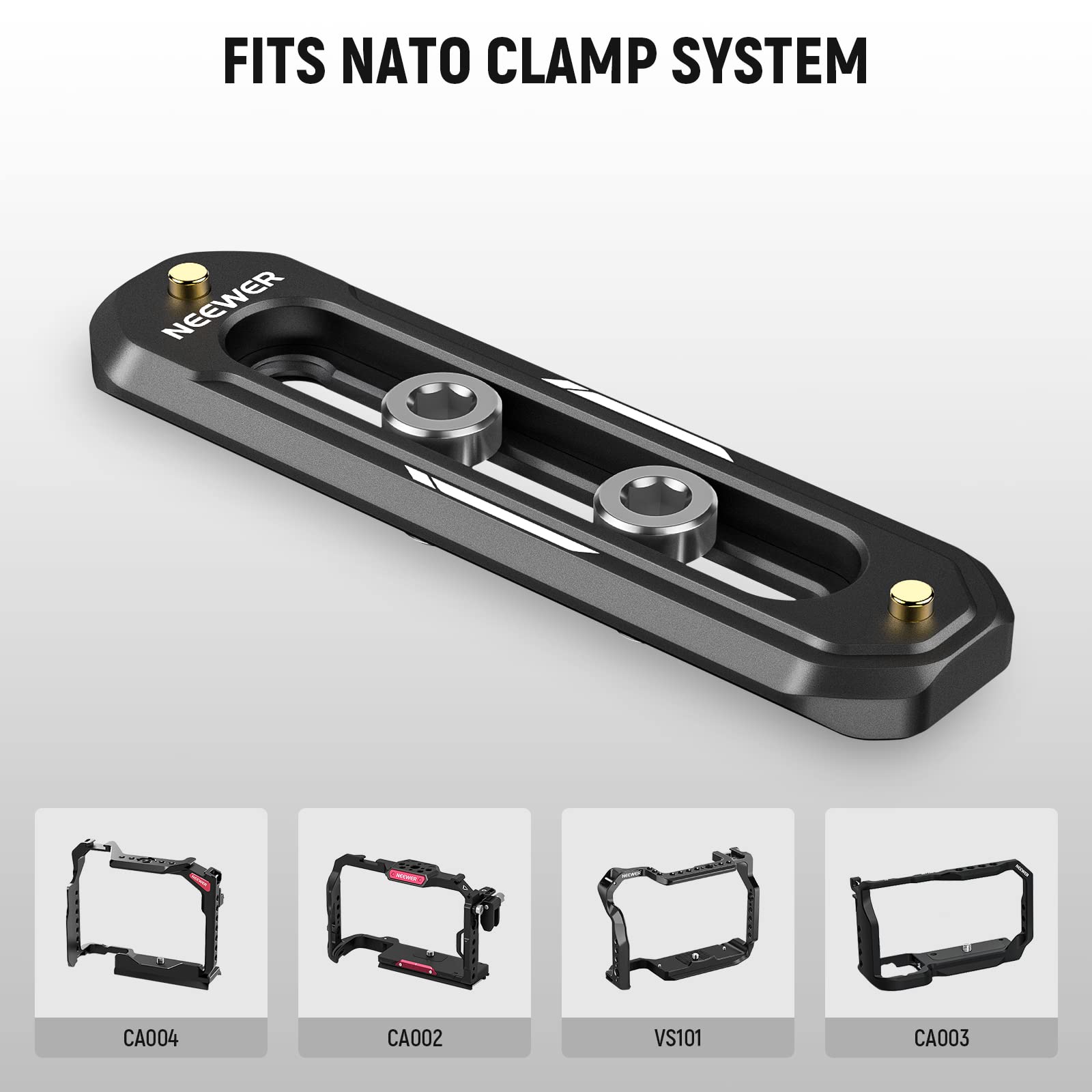 FITS NATO CLAMP SYSTEM

NEEWER

CA004 CA002 VS101 CA003