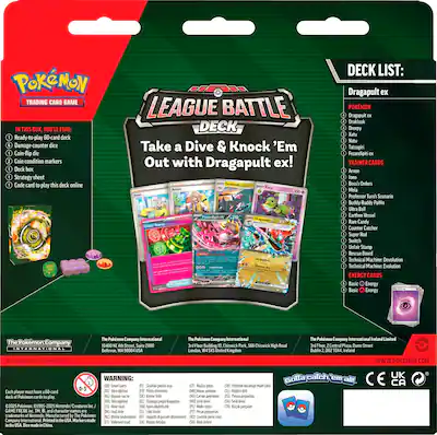 Pokmon Trading Card Game: Dragapult ex League Battle Deck 100-10394 - Best Buy Pokmon Trading Card Game: Dragapult ex League Battle Deck 100-10394 - Best Buy