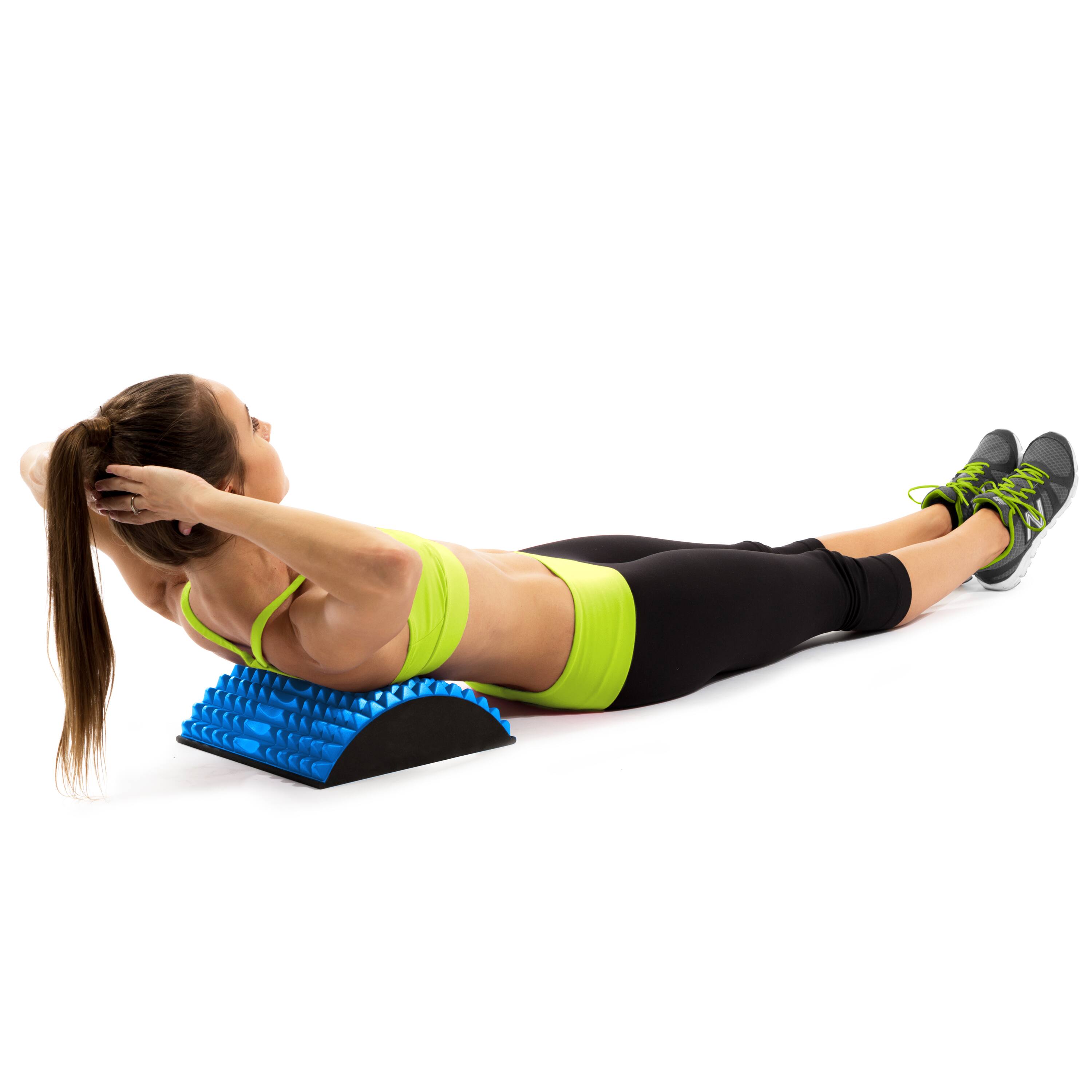 Back. ProsourceFit - ProsourceFit Arched Back Stretcher - Blue.
