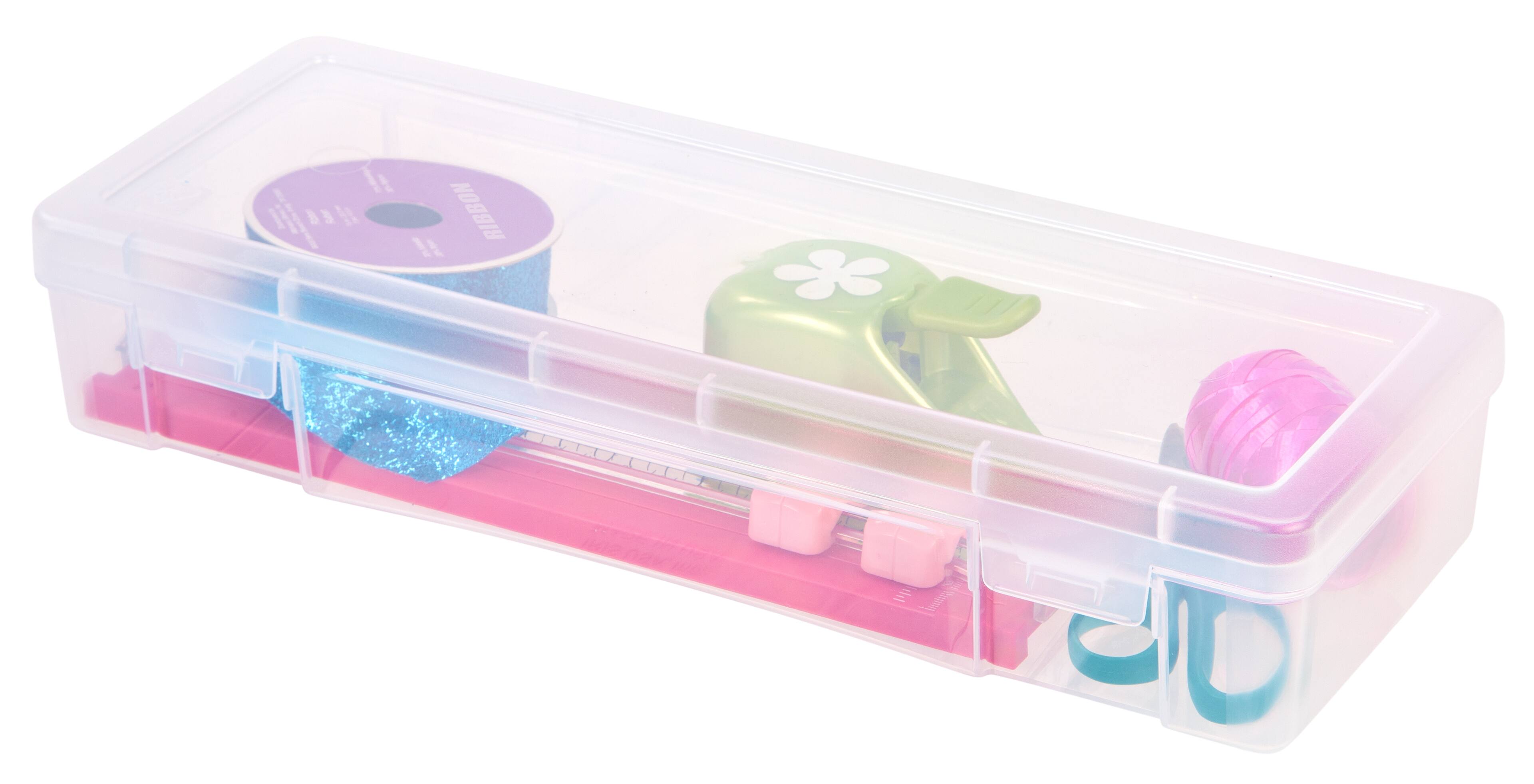 Alt View 9. IRIS USA - IRIS USA Plastic Small Storage Containers with Latching Lid for Pencil Box, Lego, Crayon, Stackable.