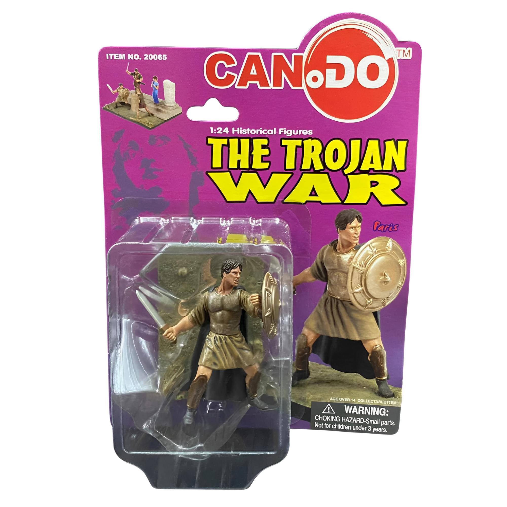 ITEM NO. 20065  
CAN DO  
1:24 Historical Figures  
THE TROJAN WAR  
Paris  

WARNING: CHOKING HAZARD - Small parts. Not for children under 3 years.