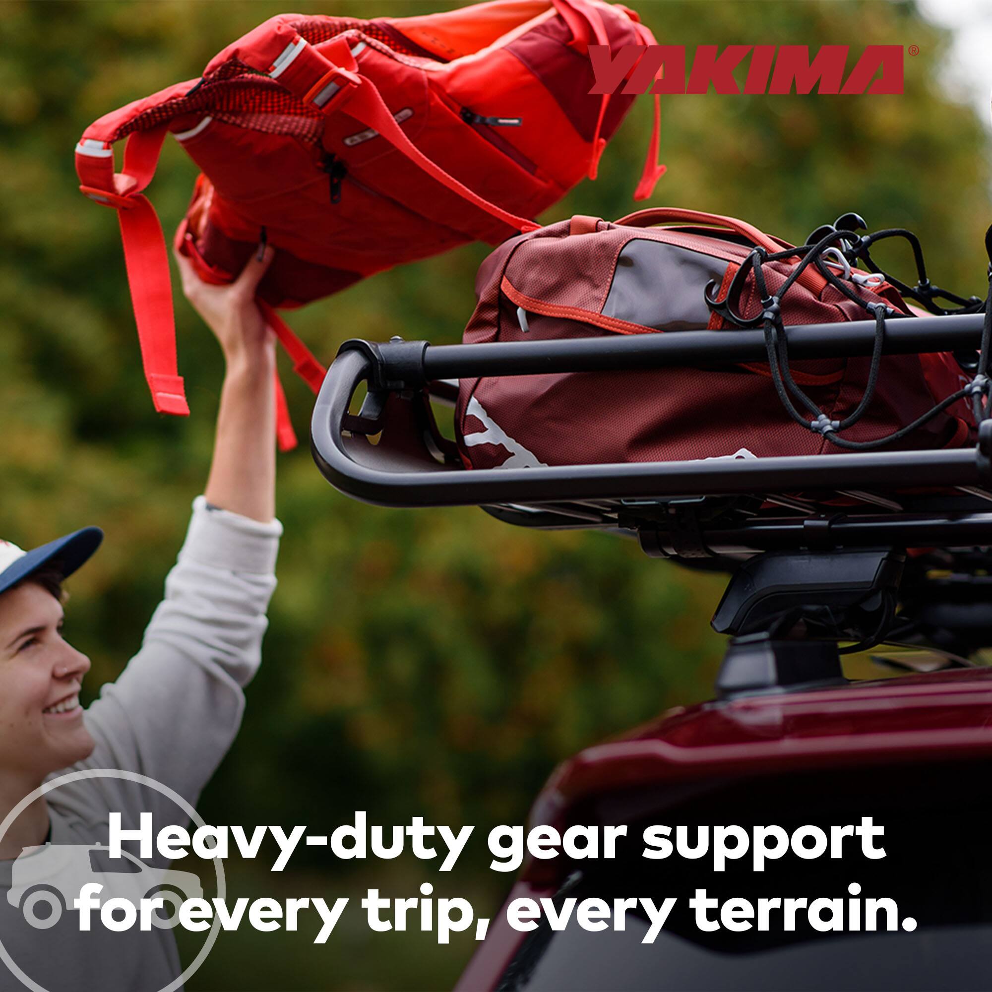 YAKIMA Heavy-duty gear support for every trip, every terrain.