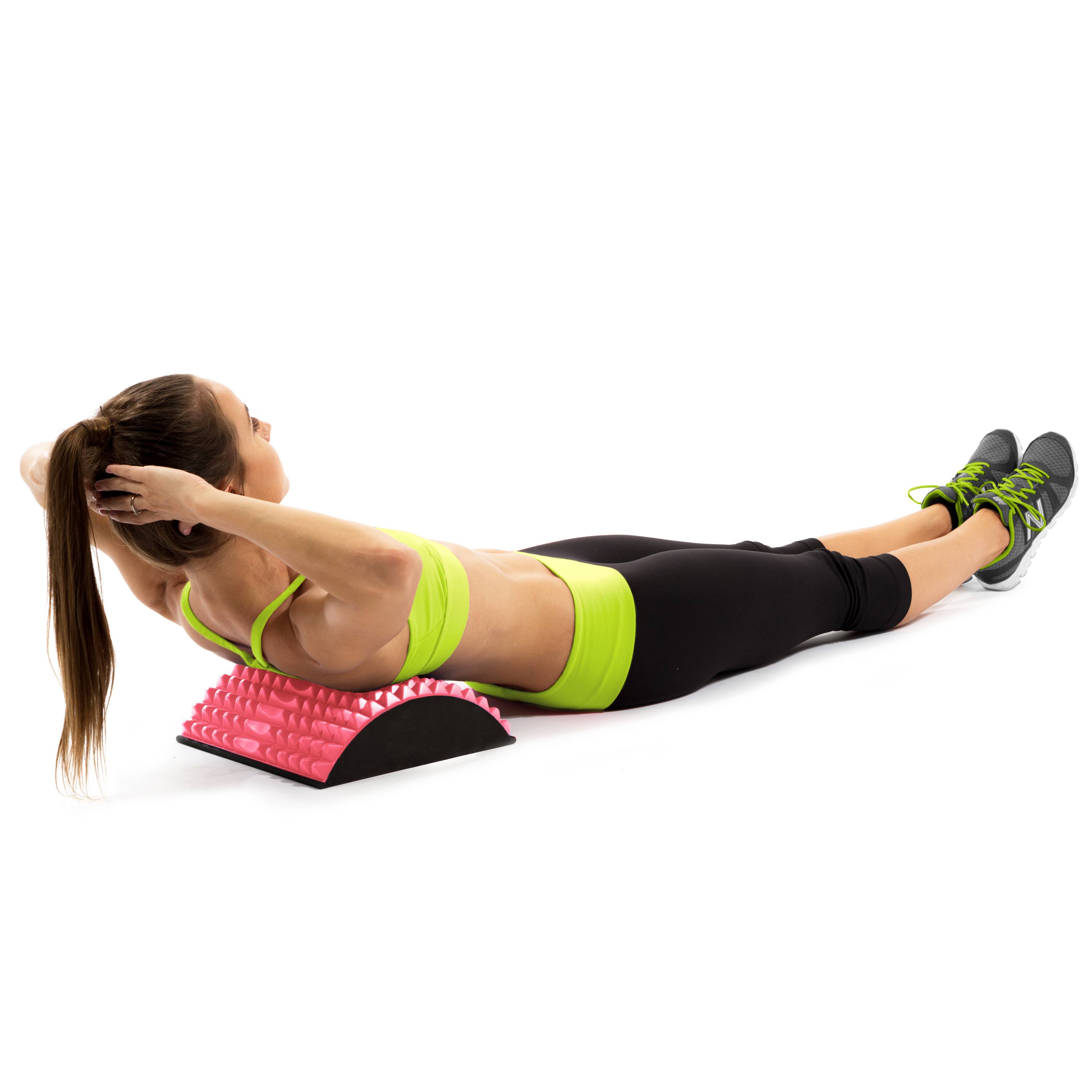 Back. ProsourceFit - ProsourceFit Arched Back Stretcher - Pink.
