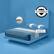 Alt View 14. Bedgear - GERMSHIELD Mattress Cover and Pillowcase Set- Full - White.