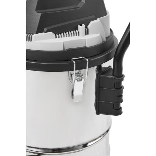 Alt View 7. Dapper Supply - 16 Gallon 4.5 Peak HP Wet Dry Vacuum Stainless Steel Tank 3 in 1 Portable Shop Vacuum with Attachments - Silver.