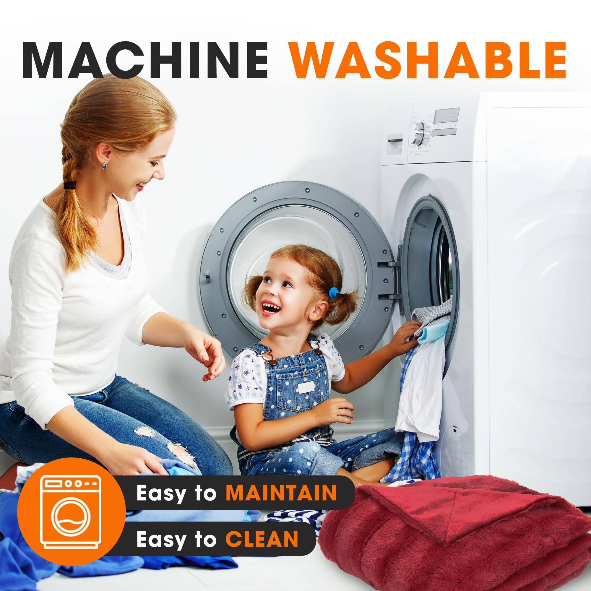 MACHINE WASHABLE  
Easy to MAINTAIN  
Easy to CLEAN
