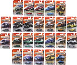 Mattel - Matchbox 1:64 Basic Car Collection 24-Piece J Assortment - COLLECTIBLES - Multicolor