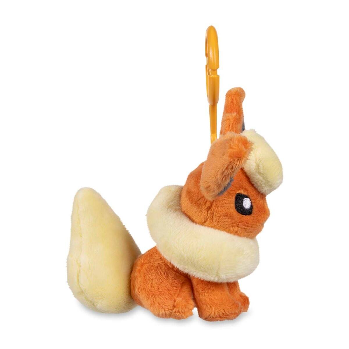 Alt View 2. Pokémon - Pokemon Center Flareon Adventure Partners Plush Key Chain.