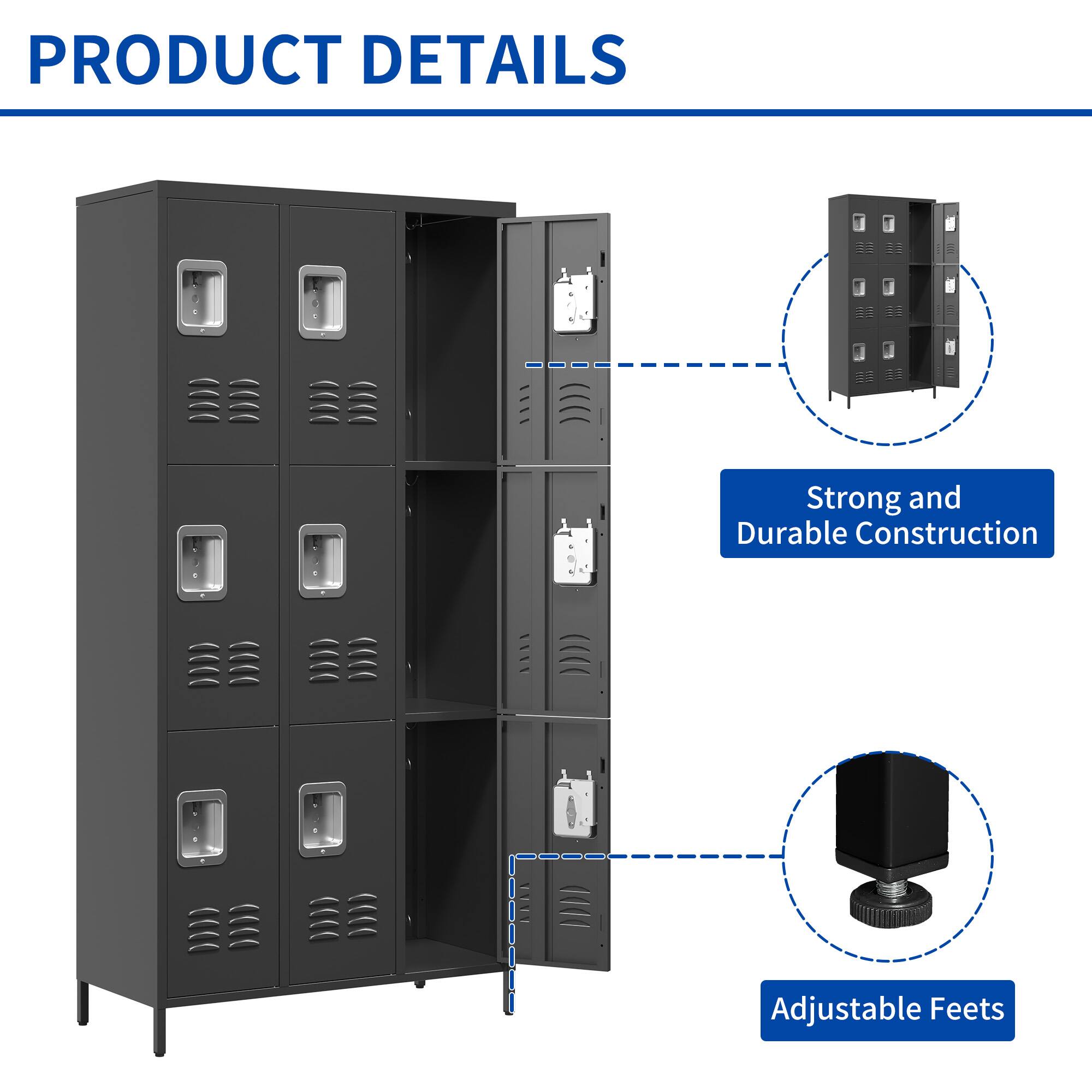 PRODUCT DETAILS

- Strong and Durable Construction
- Adjustable Feet