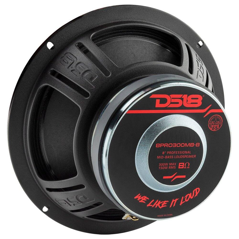 D3G  
D518 USA  
asc  
8PRO300MB-8 8" PROFESSIONAL MID-BASS LOUDSPEAKER 300W MAX B.O 150W RMS WE LIKE IT LOUD MADE IN CHINA