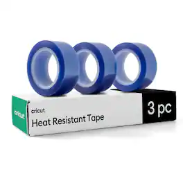 Cricut - Blue Heat Resistant Tape - 0.75 in x 52 ft (3 ct)