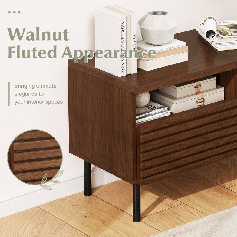 Walnut Fluted Appearance  
Bringing ultimate elegance to your interior spaces