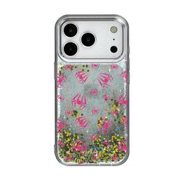 Keyscaper - Marvel Pattern Glitter Phone Case - Apple iPhone 17 Pro Max - Spider-Gwen