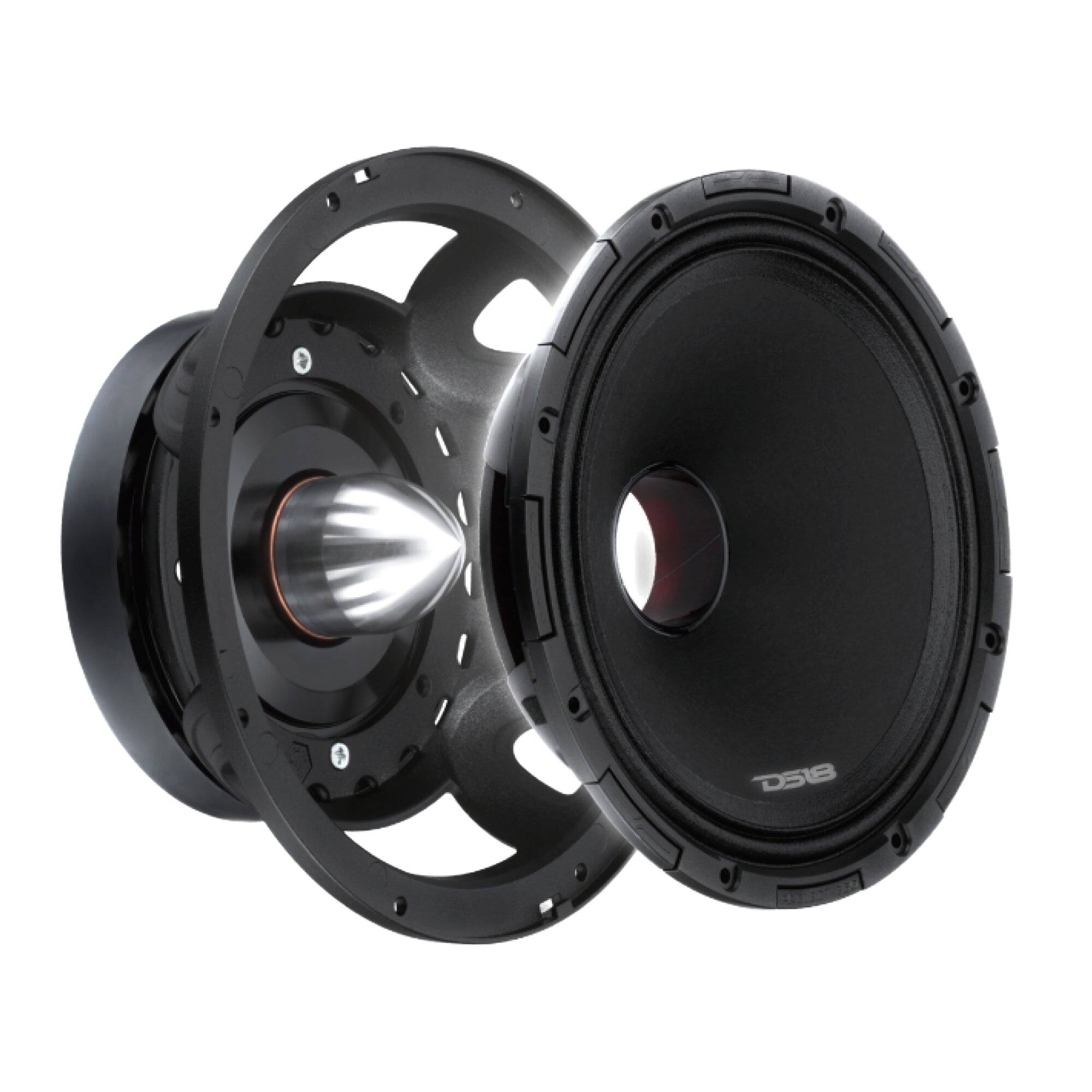 Alt View 1. DS18 Audio - PROJECT360 8" Loudspeaker with Bullet, 300W RMS 4-Ohm.