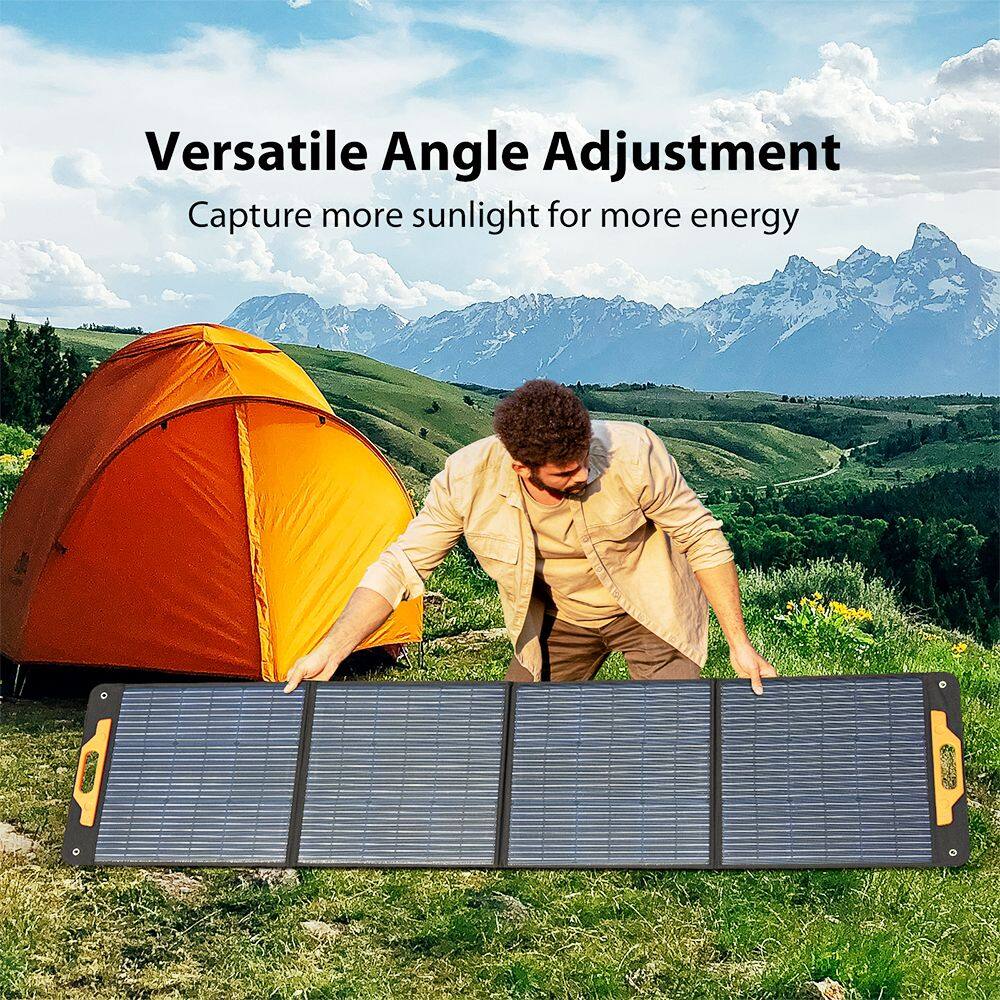 Versatile Angle Adjustment  
Capture more sunlight for more energy