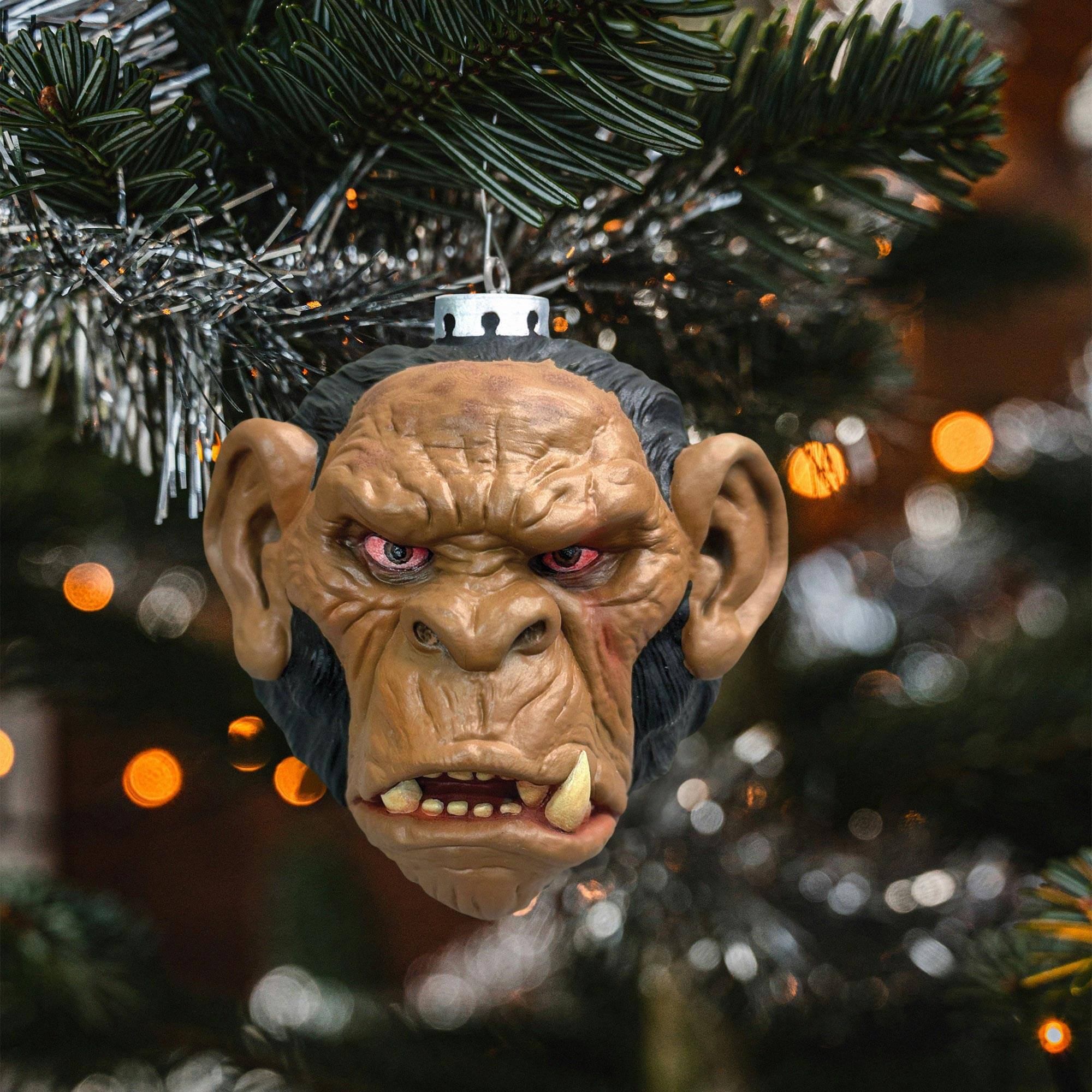 Alt View 1. Gorenaments - Len Simon's Gorenaments 3.5 Inch Horror Ornament Series 3 | Knuckles - Brown.