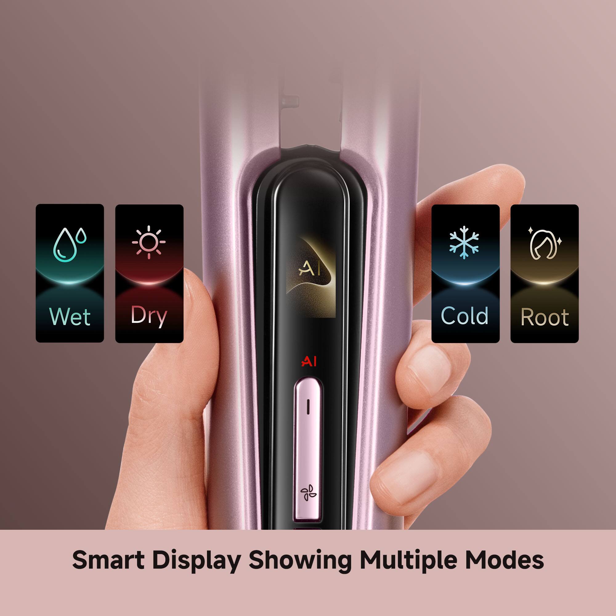 A Wet Dry Cold Root AI Smart Display Showing Multiple Modes

Smart Display Showing Multiple Modes