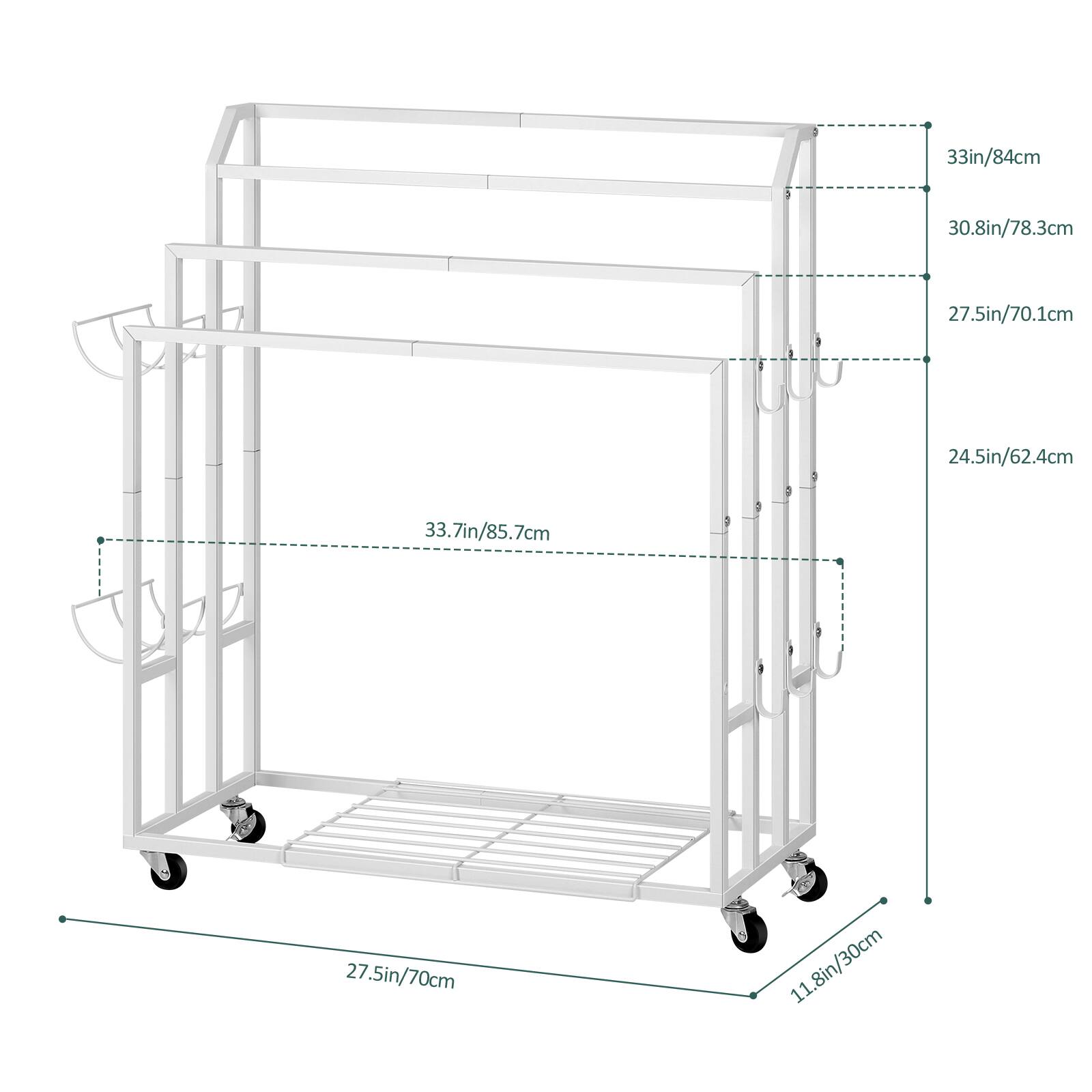 33in/84cm  
30.8in/78.3cm  
27.5in/70.1cm  
24.5in/62.4cm  
33.7in/85.7cm  
27.5in/70cm  
11.8in/30cm