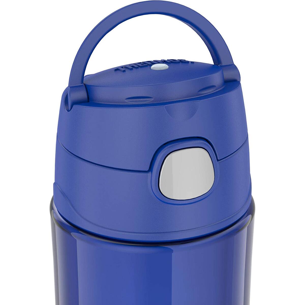 Alt View 1. Thermos - Thermos 16 oz. Kid's Funtainer Plastic Water Bottle w/ Spout Lid - Blueberry - Blueberry.