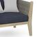 Alt View 11. Simpli Home - Cayman Outdoor Conversation Chair - Slate Grey.