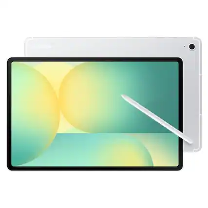 Front. Samsung - SAMSUNG GALAXY TAB S10 FE 256GB WIFI ANDROID SILVER SM-X520NZSMXAR - Silver.