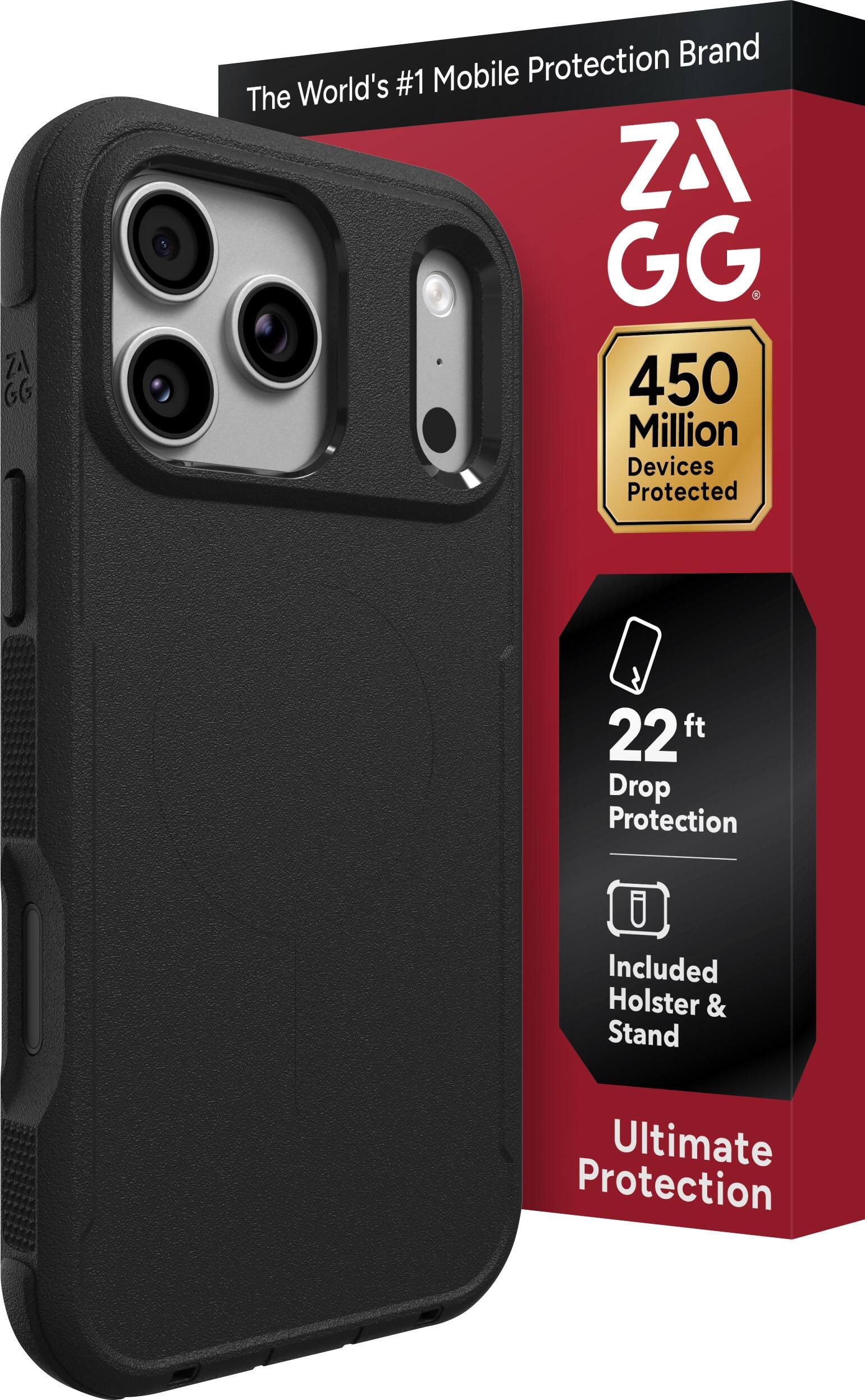 The World's #1 Mobile Protection Brand

ZA GG

450 Million Devices Protected

22 ft Drop Protection

Included Holster & Stand

Ultimate Protection