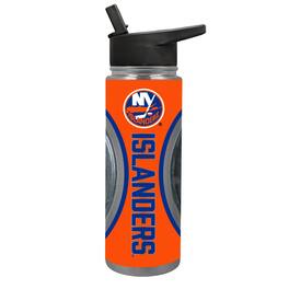 Great American Products - New York Islanders 24oz. Jr. Thirst Game Puck Hydration Bottle - Black