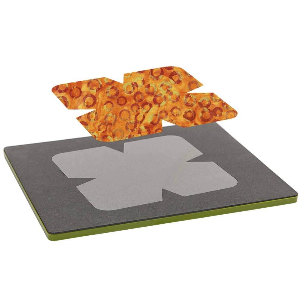 Angle. AccuQuilt - GO! Big Bowl Hugger - Microwave Bowl Cozy Pattern Template, Quilting Supplies, Dies for Quilting - Multicolor.