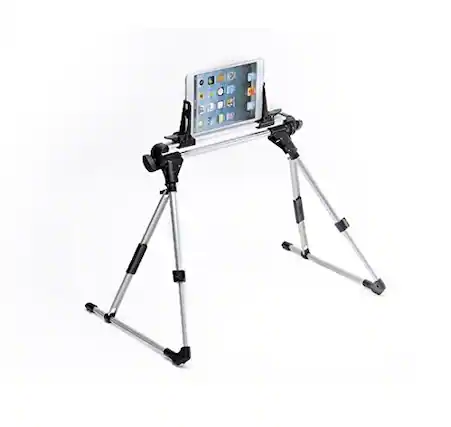 Front. HM 1810 - Tablet Stand Phone Holder For Floor Desk Sofa Bed Compatible Ipad 2 3 4 5 Iphone6 16 Plus Car Bedroom Kitchen - Default.