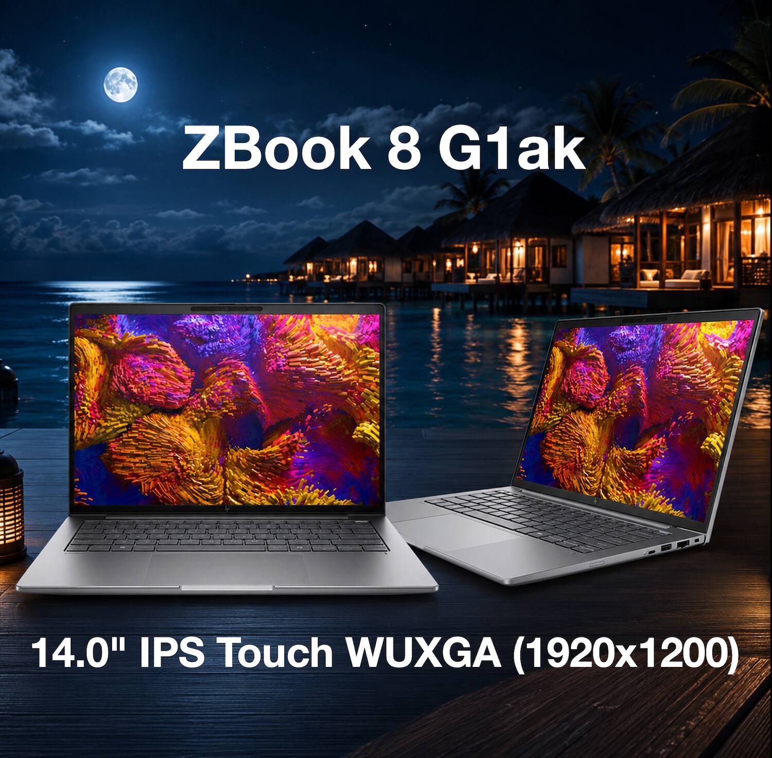 ZBook 8 G1ak  
14.0" IPS Touch WUXGA (1920x1200)