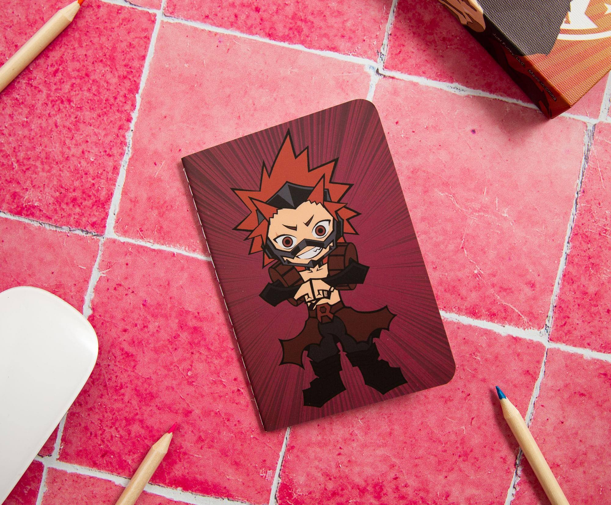 Alt View 4. Just Funky - My Hero Academia LookSee Mystery Box | Includes 5 Collectibles | Eijiro Kirishima - Blue.