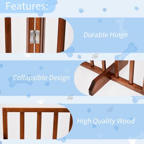 Features:  
- Durable Hinge  
- Collapsible Design  
- High Quality Wood
