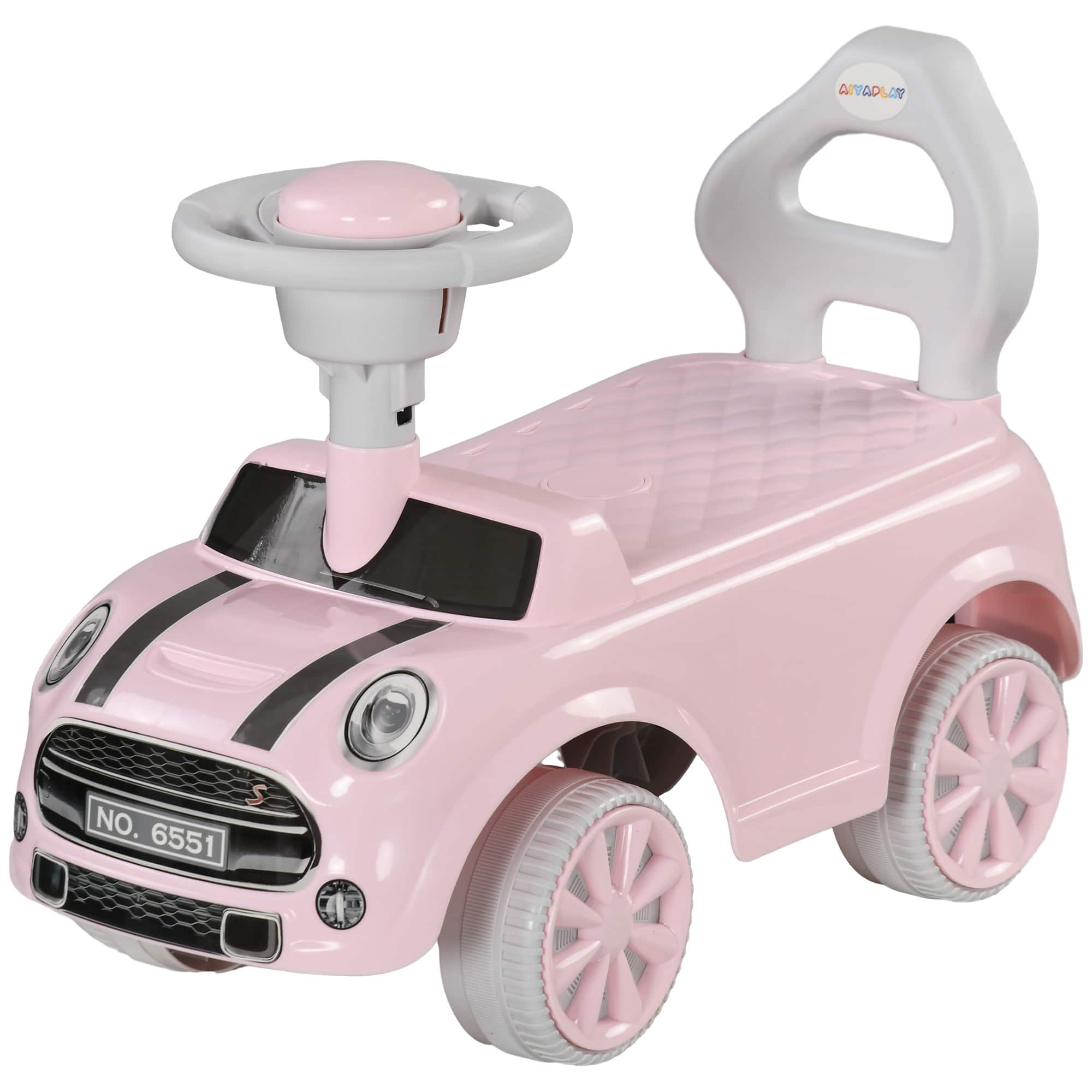Qaba - to Floor Toddler Ride on Toy, Sliding Car w/ Horn