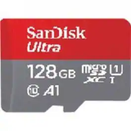 SANDISK - Ultra 128 GB Class 10/UHS-I microSDXC - 140 MB/s Read