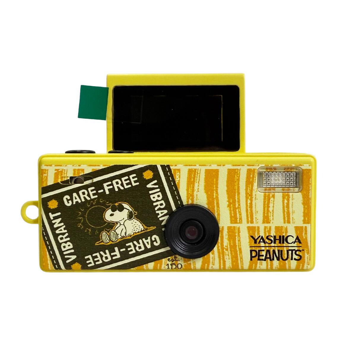 CARE-FREE VIBRANT  
VIBRANT CARE-FREE  
150 est.  
YASHICA PEANUTS