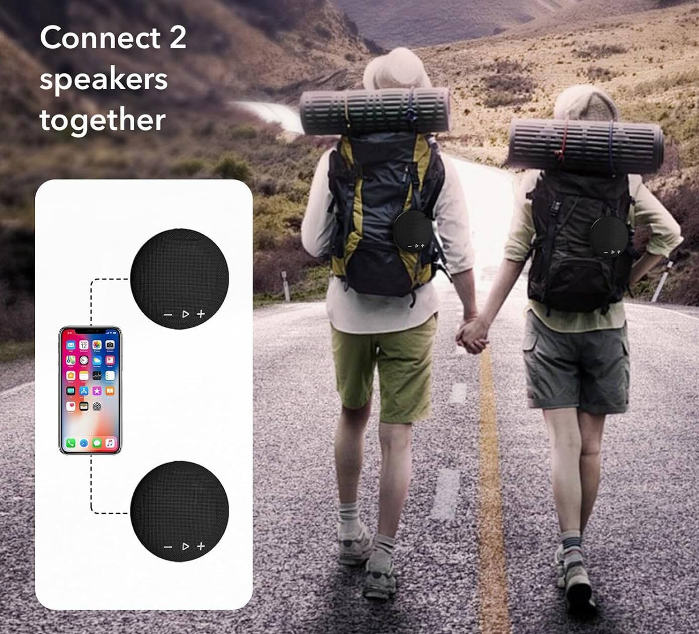 Connect 2 speakers together