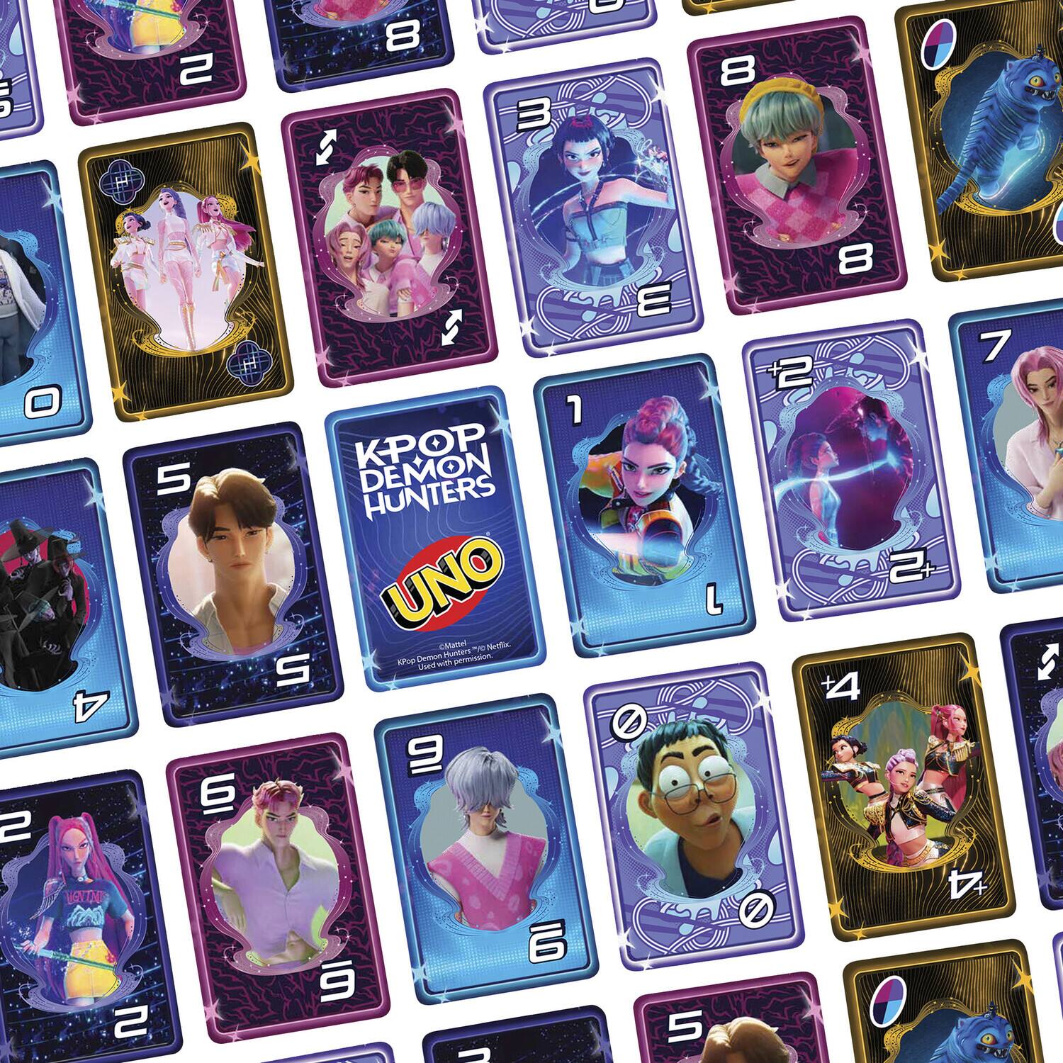 Mattel UNO KPop Demon Hunters Deck GAMES (MISC) Multicolor