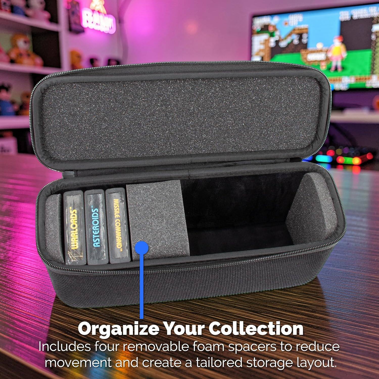 BOM WARLORDS ASTEROIDS MISSILE

Organize Your Collection
Includes four removable foam spacers to reduce movement and create a tailored storage layout.