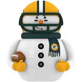 Sporticulture - Green Bay Packers 7' Inflatable Snowman Player - Yellow