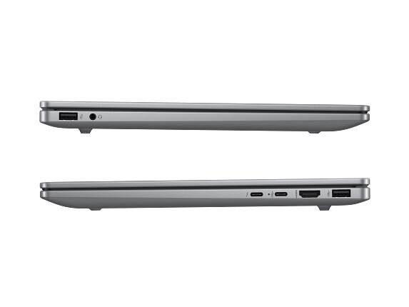Left. HP - HP OmniBook 7 Laptop Computer 14" 2K Intel Core Ultra 5 16 GB memory;512 GB SSD - Meteor silver aluminum.