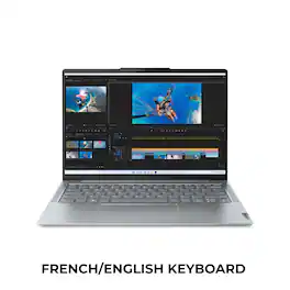 Lenovo - Refurbished Excellent - Slim 7 14IRP8 14" 2.8K Touch Laptop Intel i7-1360P 16GB 1TB SSD W11H (French / English) - Misty Grey