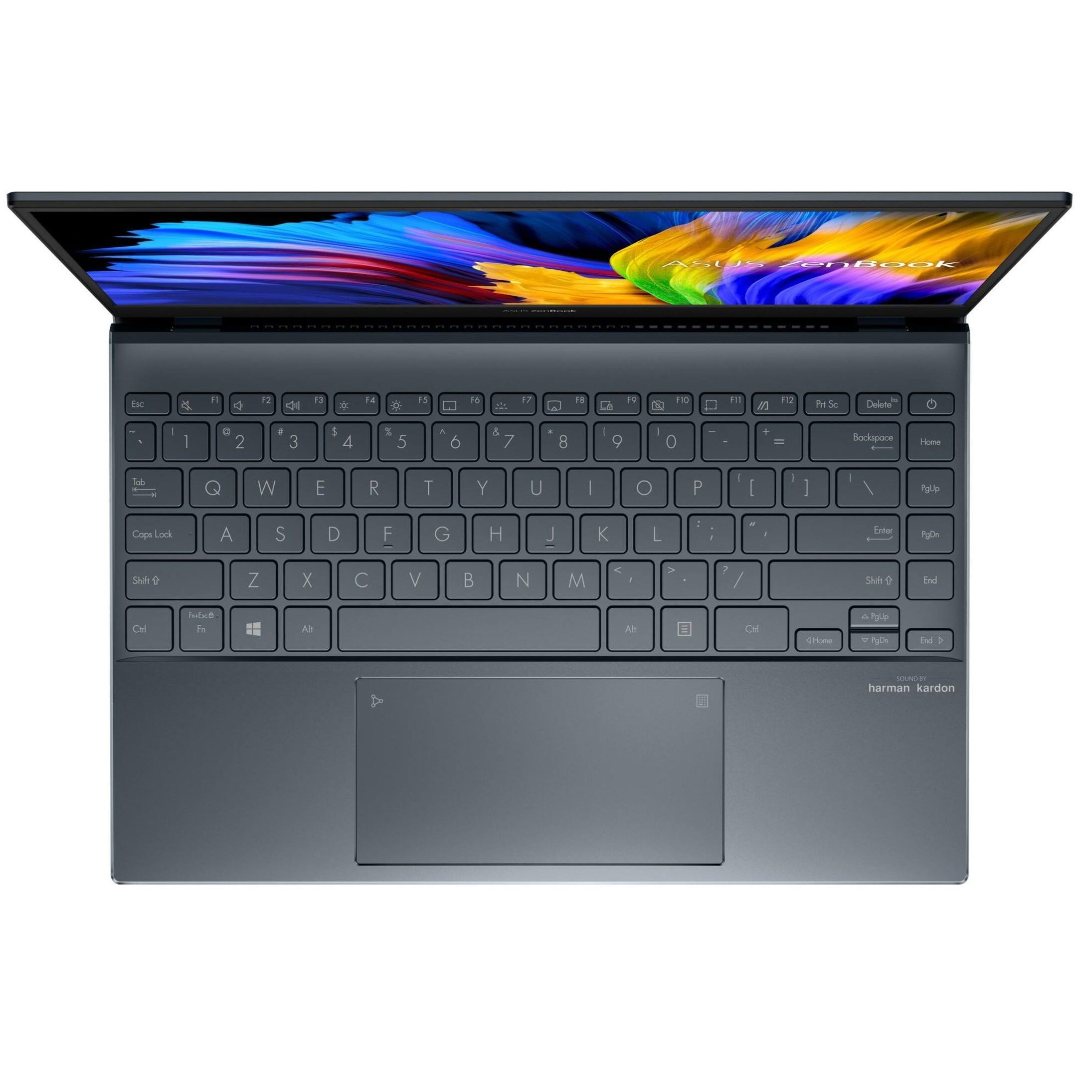 Alt View 19. ASUS - ZenBook 13 13.3" Laptop - Intel Core i7 - 8 GB Memory - 512 GB SSD - Pine Gray.