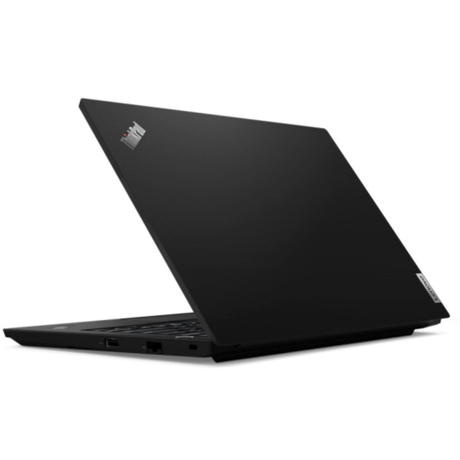 Alt View 2. Lenovo - E14 Gen 3 14" FHD AMD Ryzen 5 5500U 2.1 GHz up to 4.0 GHz 16GB DDR4 256GB SSD Windows 11 Pro Laptop - Black.