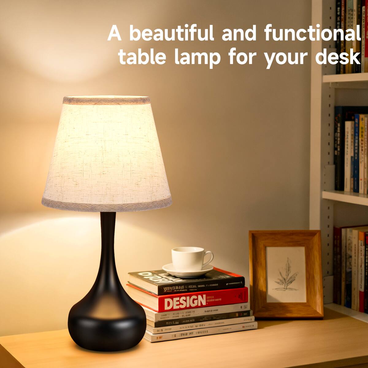 A beautiful and functional table lamp for your desk