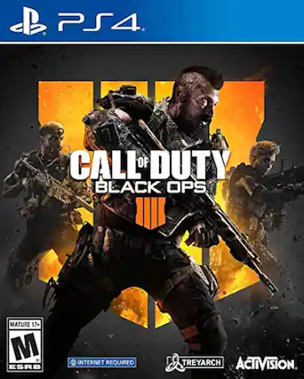 PS4
CALL OF DUTY BLACK OPS III
MATURE 17+
M ESRB
INTERNET REQUIRED
TREYARCH
ACTIVISION - M (Mature 17+)