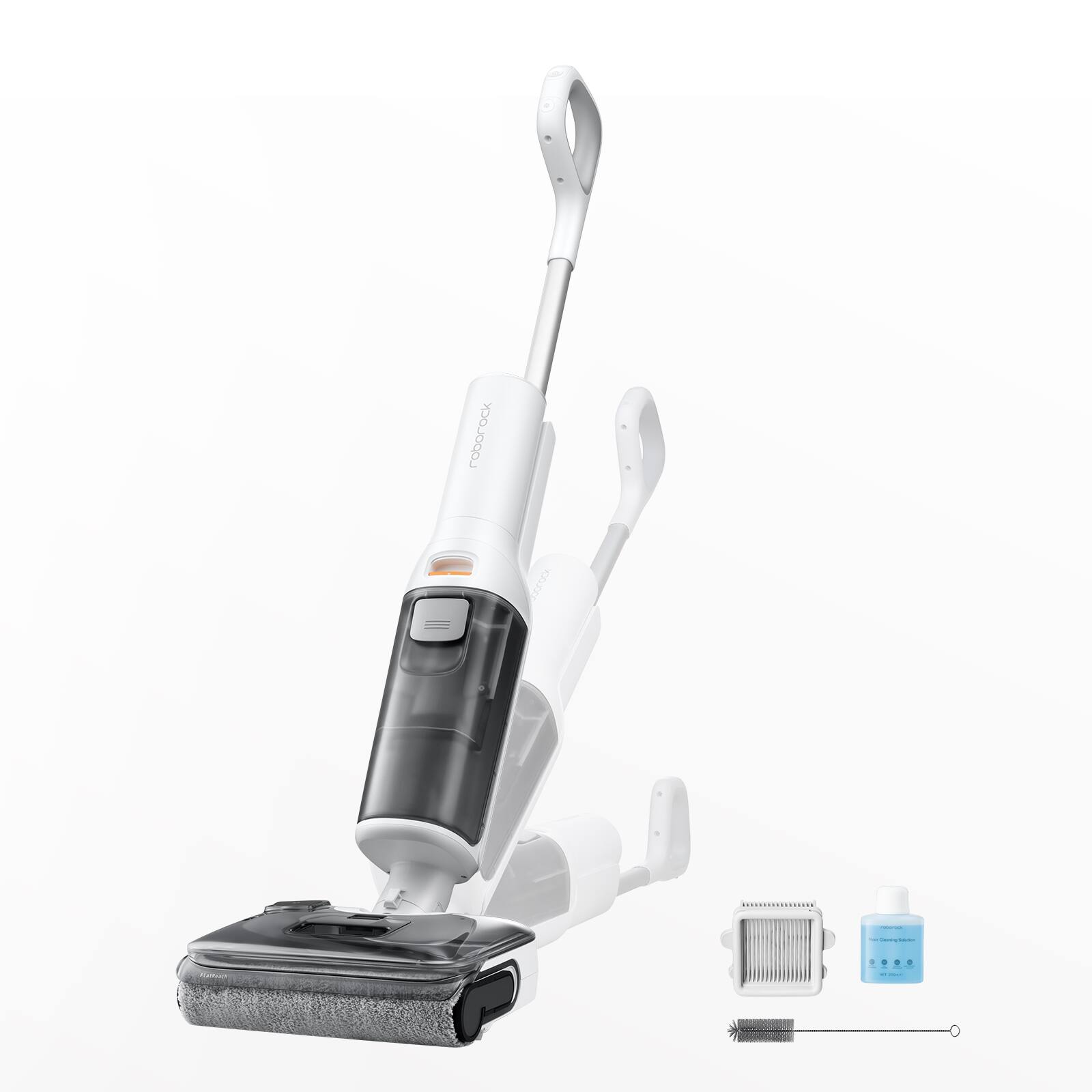 Roborock - F25 RT Cordless Wet Dry Vacuum Cleaner - White