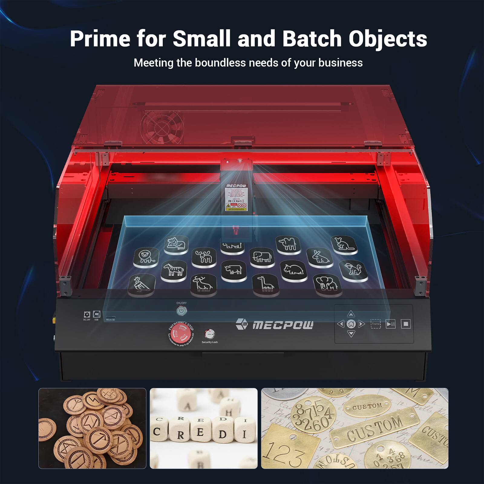 Prime for Small and Batch Objects Meeting the boundless needs of your business.
