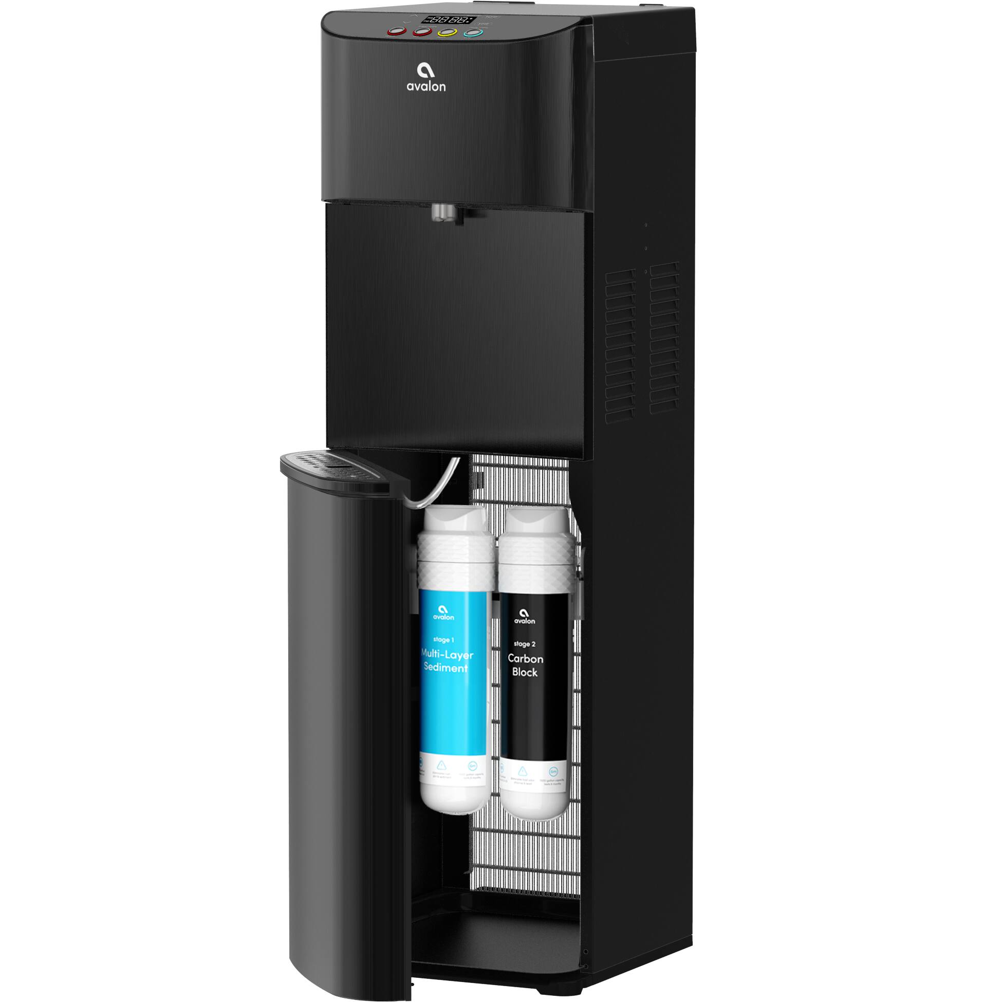 Alt View 11. Avalon - A13 Bottleless Water Cooler - Black stainless steel.
