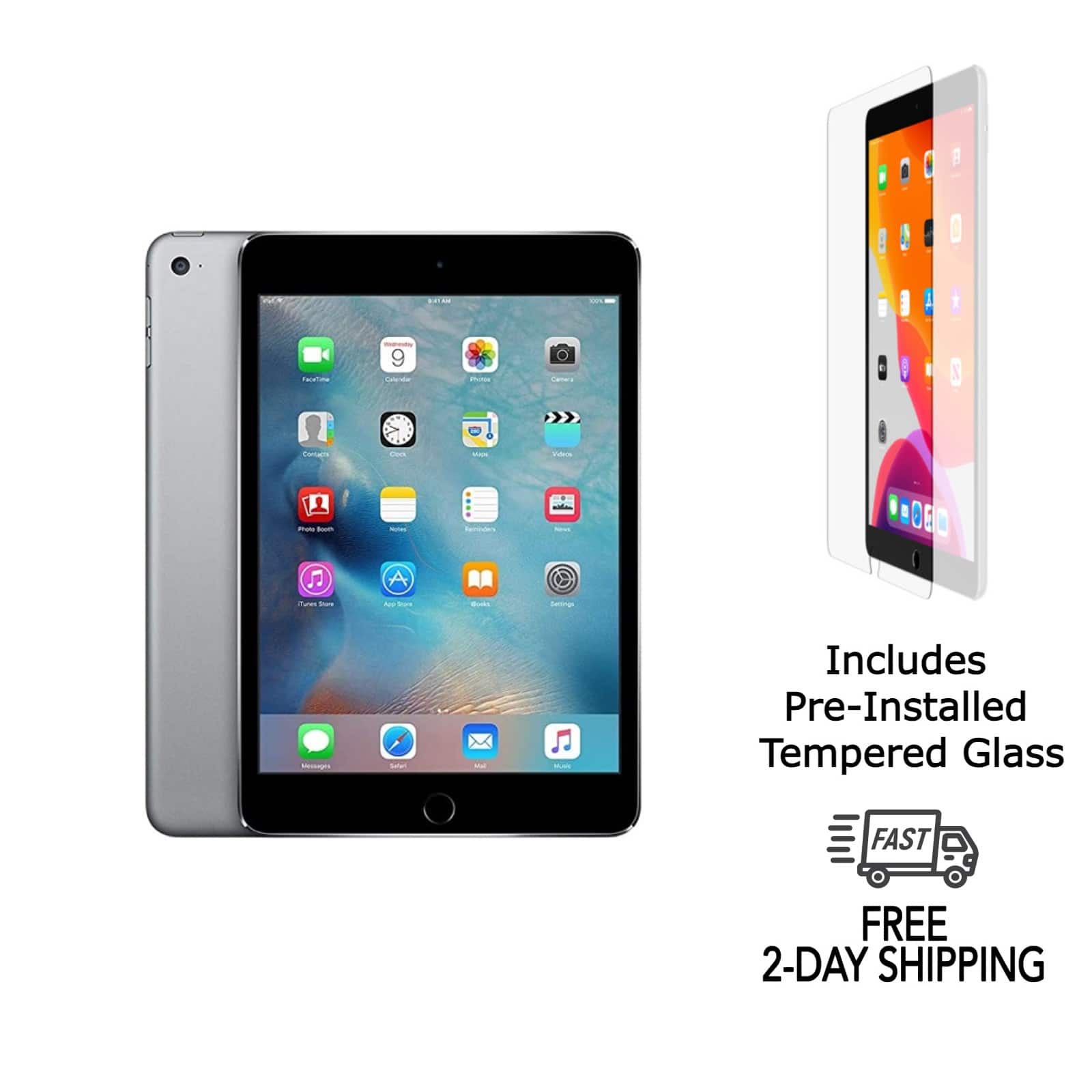 ✨美品✨iPad mini 4✨A1550✨ Cellular ✨16GB✨ Apple iPad Mini 4 Wi-Fi + Cellular UNLOCKED Tablet / 16GB